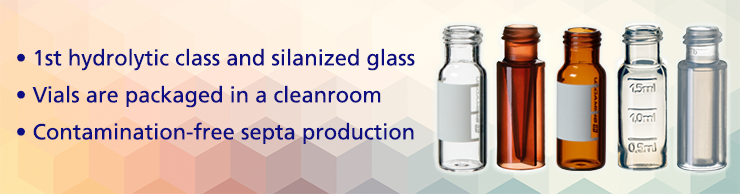 Shimadzu Clear and Amber Vials